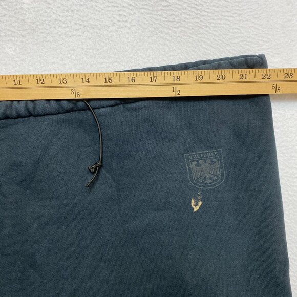 Kanye West Ye Vultures Merch Sweatpants Mens 3 Black Drawstring - Picture 7 of 10